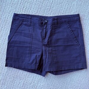 Navy Cotton Patagonia Shorts